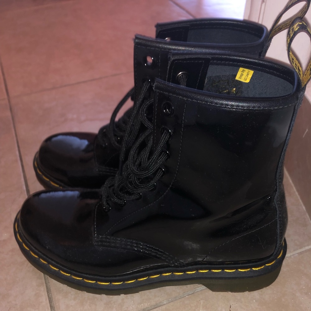 Dr. Martens Patent Leather Boot